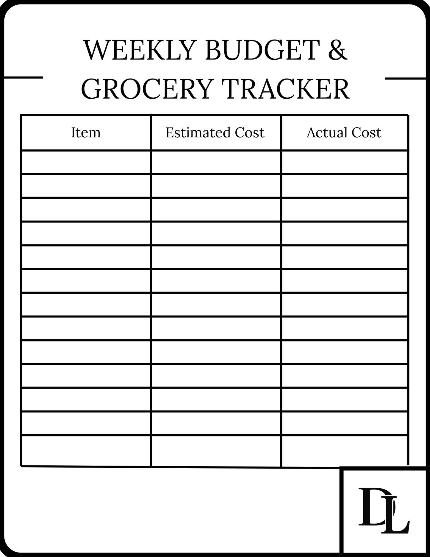 Family Meal Planner